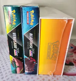 Pokemon TCG Charizard Ultra Premium + Blastoise & Venusaur VMax Battle Boxes New 820650851117 - Image 4