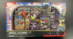 Pokemon TCG Mega Lucario ex Premium Figure Collection Box - Image 1