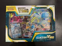 Pokemon TCG Sword & Shield Glaceon VSTAR Special Collection Box Factory Sealed - Image 1
