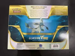Pokemon TCG Sword & Shield Glaceon VSTAR Special Collection Box Factory Sealed - Image 2