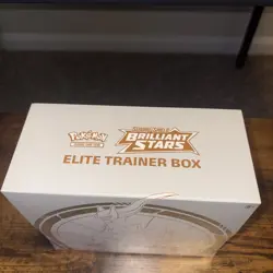 Brilliant Stars Elite Trainer Box Pokemon TCG Sword and Shield ETB Sealed New 820650850127 - Image 2