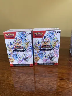 2 x Pokemon TCG Prismatic Evolutions Booster Bundle + 2 x Surprise Box Sealed - Image 4