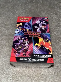 Pokemon TCG Scarlet & Violet Destined Rivals Booster Bundle, 6-Pack, Sealed - Image 1
