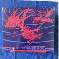 POKEMON TCG Sword Shield DARKNESS ABLAZE ELITE TRAINER BOX SEALED - Image 1