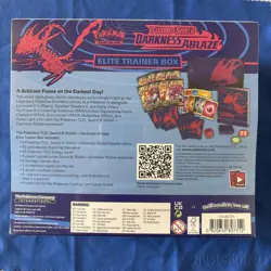 POKEMON TCG Sword Shield DARKNESS ABLAZE ELITE TRAINER BOX SEALED - Image 2