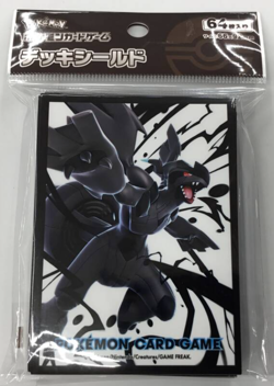 Zekrom 64 Sleeves Japanese Pokemon Center Exclusive Deck Shield TCG New Rare - Image 1