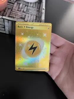 Pokemon TCG - Basic Lightning Energy - 257/198 - Scarlet & Violet Base - Holo NM - Image 4