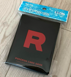 Team Rocket 64 Sleeves Japanese Pokemon Center Exclusive Pro Sealed TCG New Rare - Image 2
