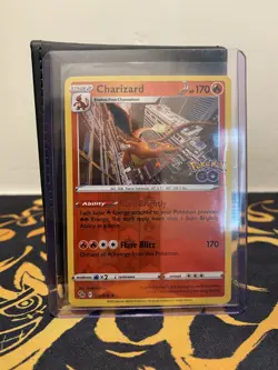 Charizard Holo Rare Pokemon GO 010/078 NM - Image 1