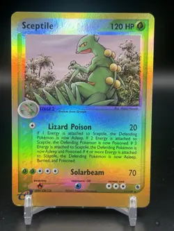 Sceptile 11/109 Pokemon Ruby and Sapphire Reverse Holo Rare English NM- E-series - Image 1