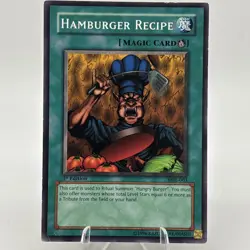 Yugioh Hamburger Recipe - LP 1st Edition Common - MRL-063 - Image 1