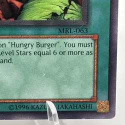 Yugioh Hamburger Recipe - LP 1st Edition Common - MRL-063 - Image 5