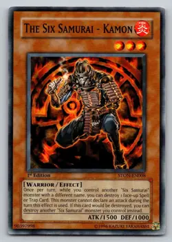 The Six Samurai - Kamon STON-EN008 Strike of Neos 1st Edition - Image 1