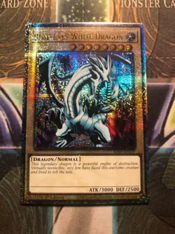 *** BLUE-EYES WHITE DRAGON *** QUARTER CENTURY SECRET RARE RA03-EN079 YUGIOH! - Image 1