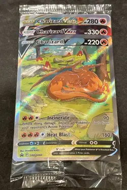 Charizard UPC Ultra Premium Collection 3 Promo Cards Sword and Shield - SEALED - Image 1
