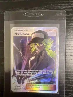 N's Resolve Full Art Holo Card 232/236 SM-Cosmic Eclipse-PACK FRESH MINT - Image 1