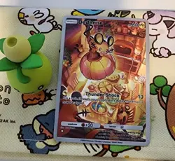 Pokemon TCG Pocket Dedenne Custom HoloFoil Card With Texture ART CARD - Image 1