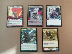 👴🏻🧩 Star Wars Unlimited 5 Trading Card Bundle - Image 1