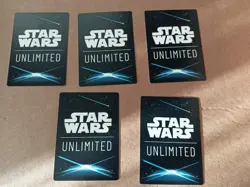 👴🏻🧩 Star Wars Unlimited 5 Trading Card Bundle - Image 4