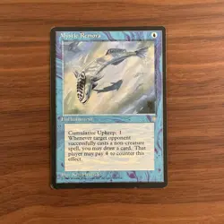 Mystic Remora LP Ice Age 1995 Magic the Gathering Card MTG TCG - Image 1