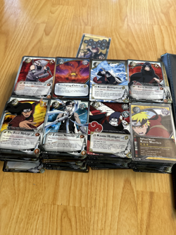 Naruto CCG Lot 1000 Cards ninja/mission/jutsu with Rare Panini TCG in 2 binders - Image 2