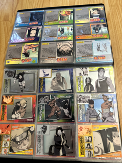 Naruto CCG Lot 1000 Cards ninja/mission/jutsu with Rare Panini TCG in 2 binders - Image 5