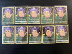 Lot of 10 Pikachu Celebration 005/025 LP-NM Pokemon Cards - Image 1