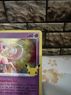 Mew 011/025 Holo Rare Pokemon SWSH Celebrations TCG Card NM 2021 - Image 3