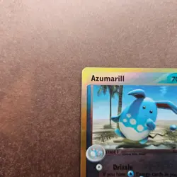 Azumarill 30/100 Pokemon EX Sandstorm Reverse Holo Card - LP - Image 2