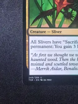 MTG - Darkheart Sliver - Free P+P - Image 4