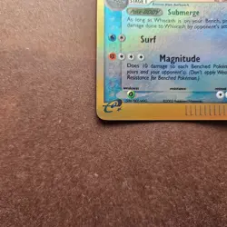 Whiscash 48/97 Pokemon EX Dragon Reverse Holo Card - LP - Image 4