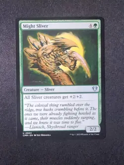 MTG - Might Sliver - Free P+P - Image 1
