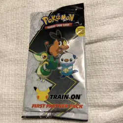 Pokemon TCG: First Partner Pack Unova Region 25th Anniversary New Oversize Cards - Image 1