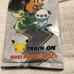 Pokemon TCG: First Partner Pack Unova Region 25th Anniversary New Oversize Cards - Image 3
