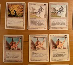 Magic The Gathering - Lot of 36 White cards Revised 4th 5th Edition VG MtG WOTC - Image 3