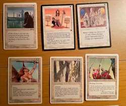 Magic The Gathering - Lot of 36 White cards Revised 4th 5th Edition VG MtG WOTC - Image 4
