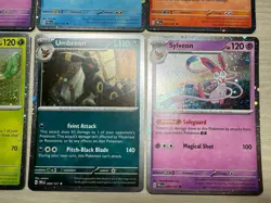 Pokemon Prismatic Evolutions Costco Cosmo Promo Cards (8 Cards Total) - #04 - Image 3