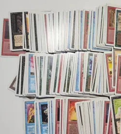 Vintage Magic the gathering Revised lot 250+ cards. White Border 3rd - Image 2