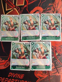 Roronoa Zoro PRB02-006 R ONE PIECE Card The Best 2 ONE PIECE Card Game Lot Of 2 - Image 1