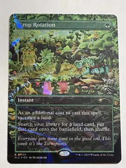 HALO FOIL - Crop Rotation - Encyclopedia Secret Lair Magic The Gathering MTG - Image 2