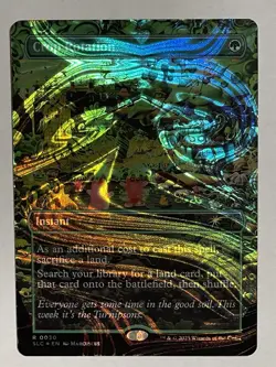 HALO FOIL - Crop Rotation - Encyclopedia Secret Lair Magic The Gathering MTG - Image 3