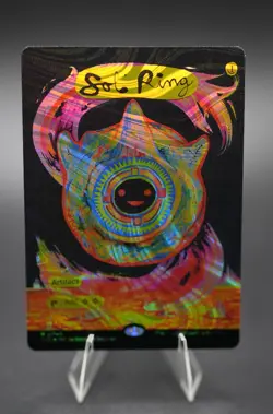 Sol Ring |Soul Foil NM| Encyclopedia Secret Lair Magic MTG - Image 1