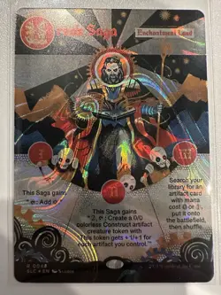 HALO FOIL Urza’s Saga Secret Lair Encyclopedia Magic The Gathering - Image 1