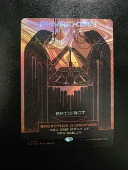 Phyrexian Altar Halo Foil NM Encyclopedia of Magic Secret Lair MTG Clean - Image 1