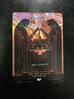 Phyrexian Altar Halo Foil NM Encyclopedia of Magic Secret Lair MTG Clean - Image 3