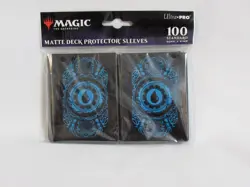 Ultra Pro Mana 7 Deck Protector Sleeves (100ct) for Magic: The Gathering Blue - Image 1
