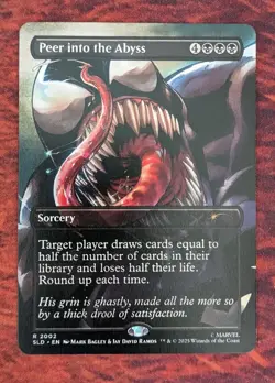 Peer into the Abyss 2002 | Near Mint | SLD Secret Lair Drop Magic MTG - Image 1