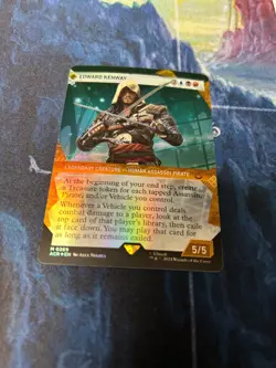 Edward Kenway - Textured Foil - Showcase NM-M English Assassin's Cree - Image 1