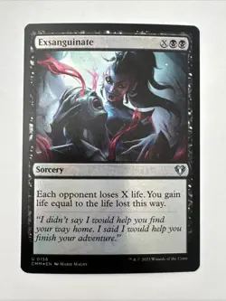 Exsanguinate Commander Masters Foil - Image 1