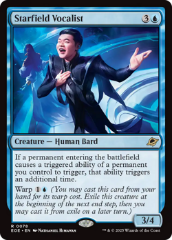 Starfield Vocalist #78 | Near Mint | Edge of Eternities Magic MTG - Image 1